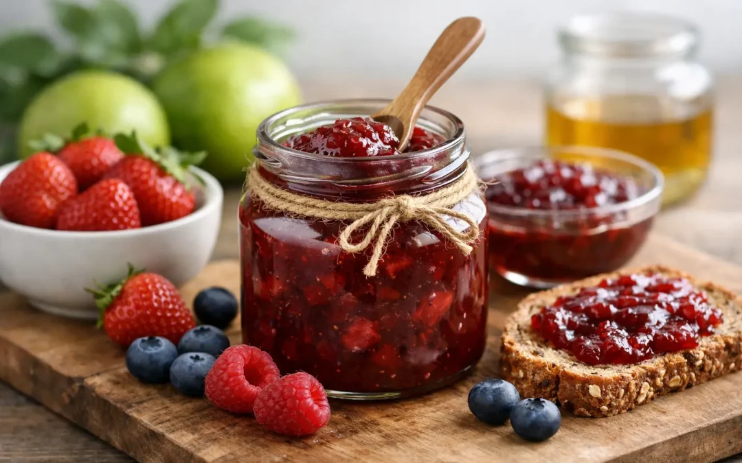 Bio Konfitüre ohne Zitronensäure