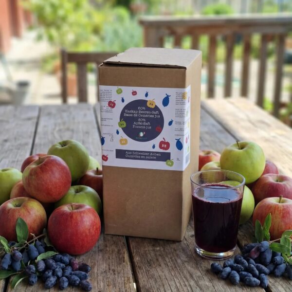 Bio Haskap Apfel Direktsaft 3L