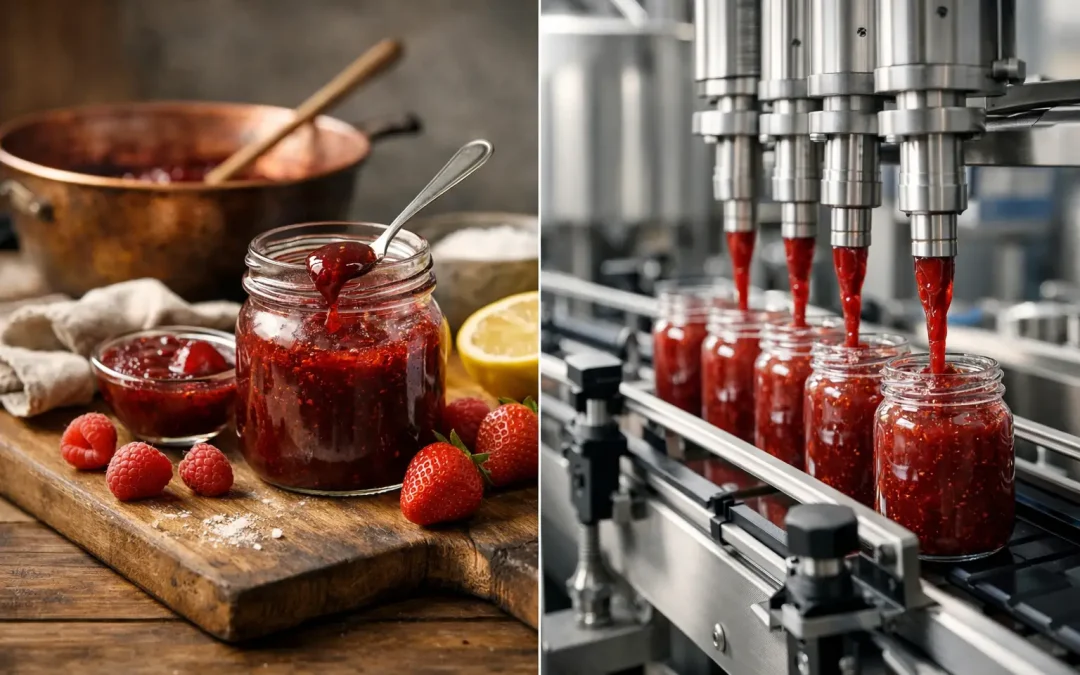 Handwerklich oder industriell Konfitüre?