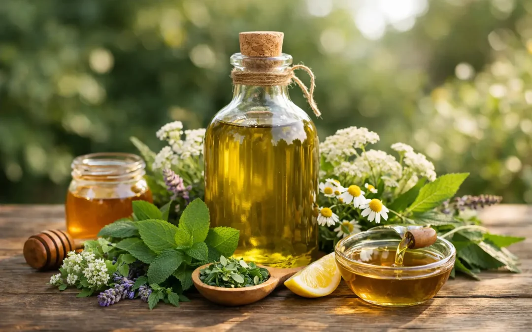 Kräutersirup aus Bio Kräutern erklärt