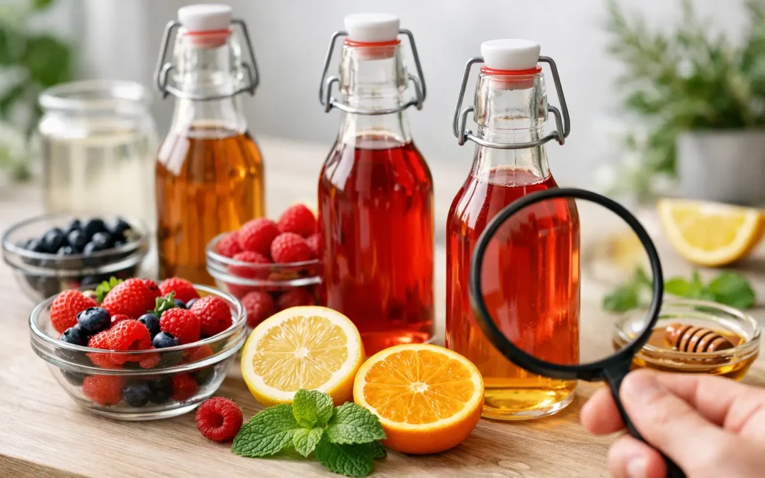 Sirup ohne künstliche Aromen erkennen